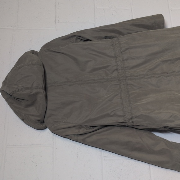 Abercrombie & Fitch Olive Hooded Utility Parka, Size Small, EUC, Y2K, Vintage - Picture 12 of 12